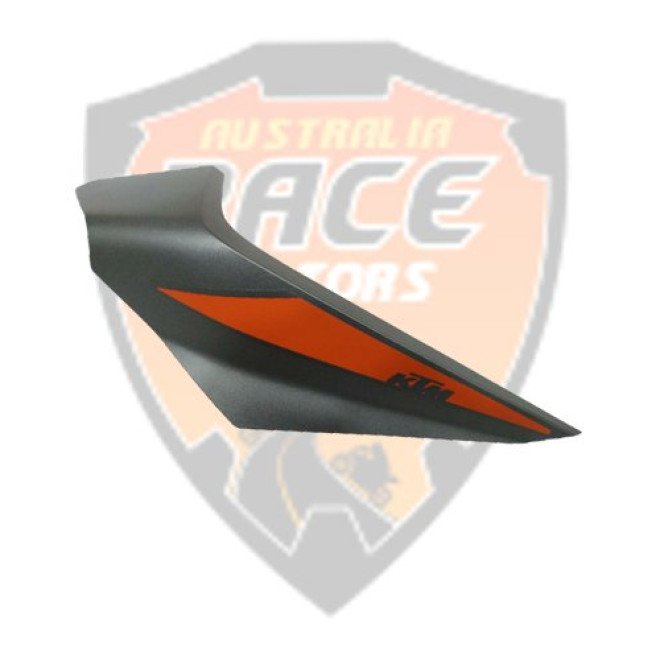 Silver Headlight Side Mask RH