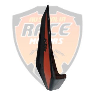 Black Decal Headlight Side Mask LH