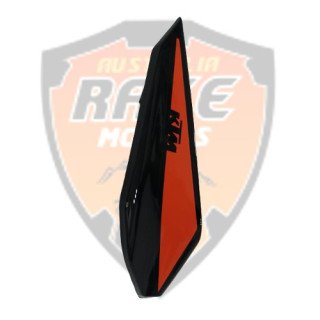 Black Decal Headlight Side Mask LH