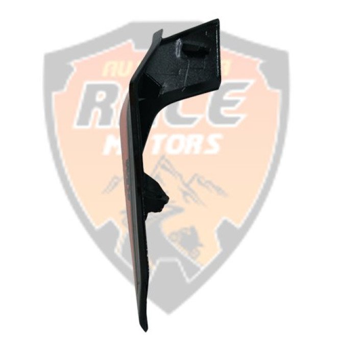 Black Decal Headlight Side Mask LH