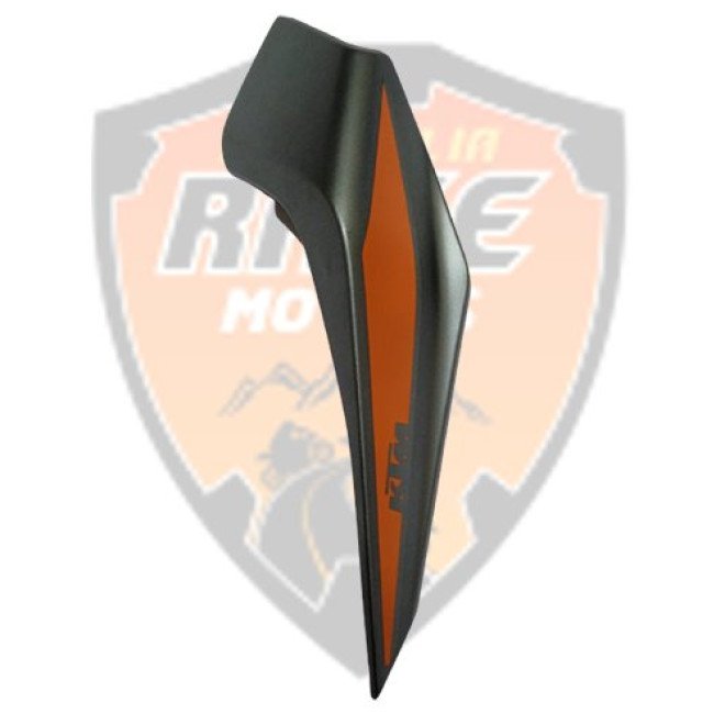 Headlight Side Mask Silver Matt & Decal Duke 250