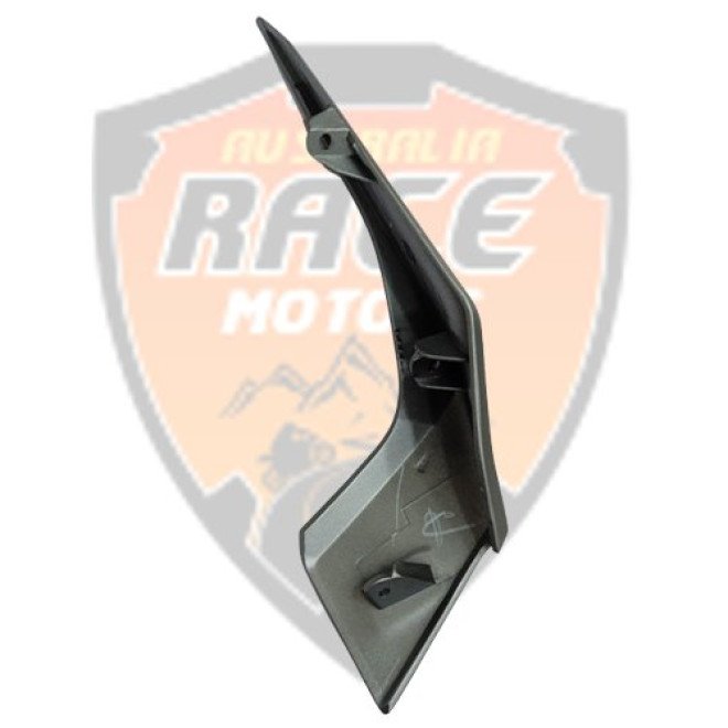 Headlight Side Mask Silver Matt & Decal Duke 250