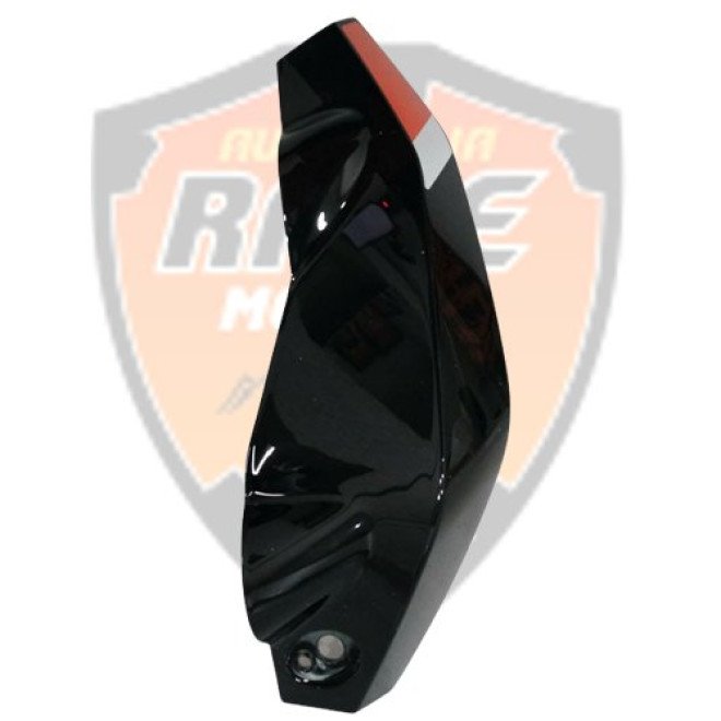 Headlight Side Mask Ebony Black & Decal LH Duke 125