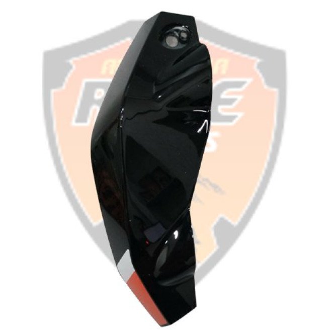 Headlight Side Mask Ebony Black & Decal LH Duke 125