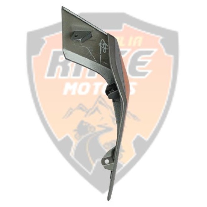Headlight Side Mask Silver Matt & Decal RH Duke 250
