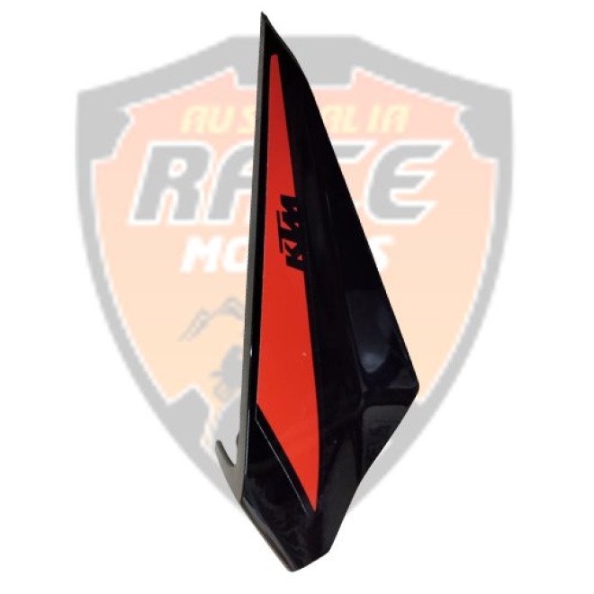 Headlight Side Mask Black & Decal RH Duke 125 Duke 200