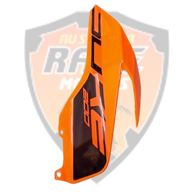 Tank Cover Left Side Orange & Decal