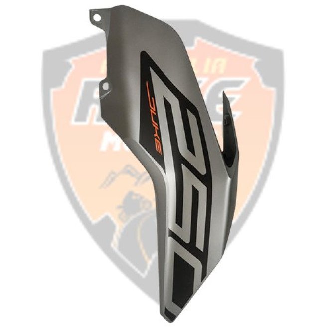 Tank Cover Right Side Silver & Decal Duke 250