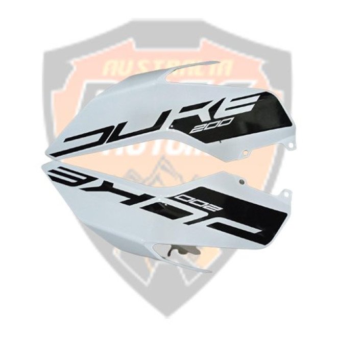 Tank Cover Ceramic White & Decal