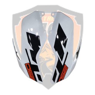 Tank Cover Fairing White & Decal