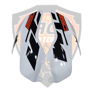 Tank Cover Fairing White & Decal