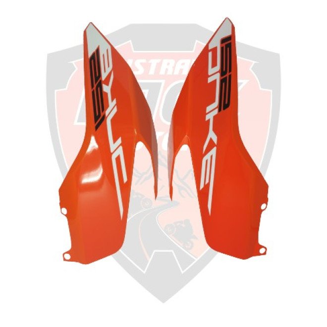 Tank Cover Fairing Decal Orange Duke 125