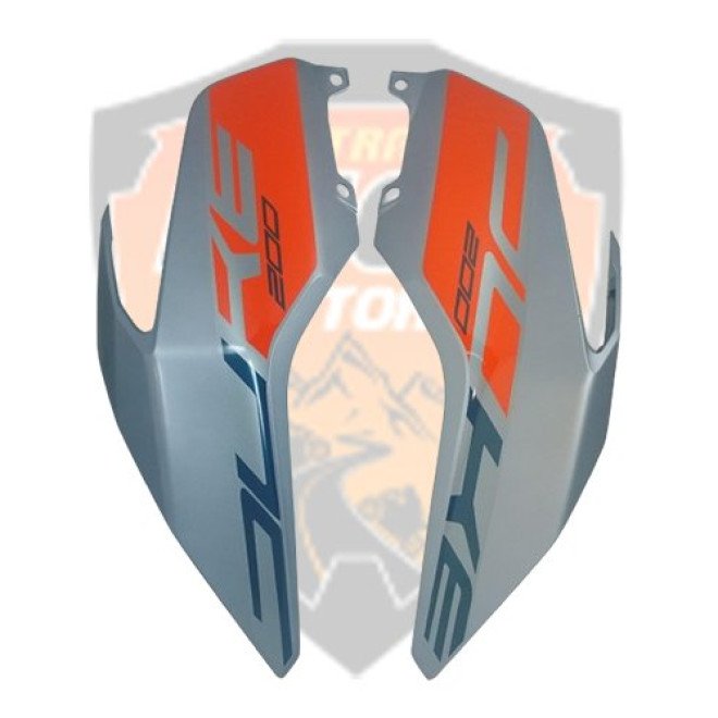Tank Cover Dark Silver & Decal