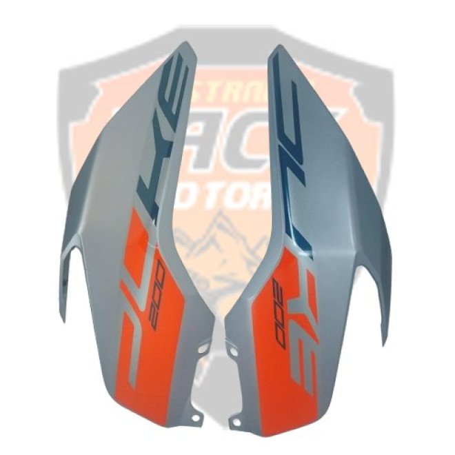 Tank Cover Dark Silver & Decal