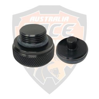 Black Oil Filter Cap Royal Enfield 350 Hunter, Classic, Scram 411, Himalayan, 650 Interceptor, Super Meteor # 1990218