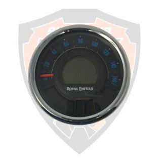 Instrument Cluster, Kmph, Single Scale Royal Enfield 350 Meteor # RAM00596