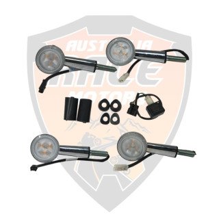 Silver Led Indicators Royal Enfield  650 Continental gt, Interceptor # 1990486