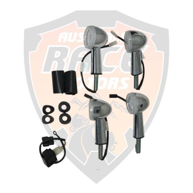 Silver Led Indicators Royal Enfield  650 Continental gt, Interceptor # 1990486