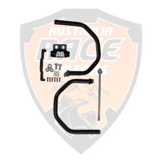 Black Octagon Engine Guard (Set) Royal Enfield 350 Meteor, Bullet, Classic # KXA00005