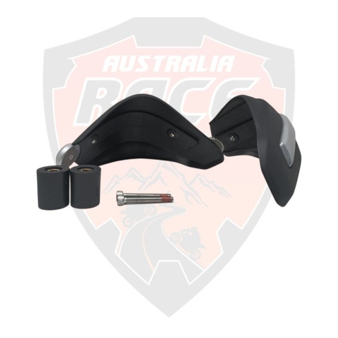 Hand Guard Kit Royal Enfield Black Adventure Handguards # 1990211