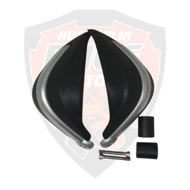 Hand Guard Kit Royal Enfield Black Adventure Handguards # 1990211
