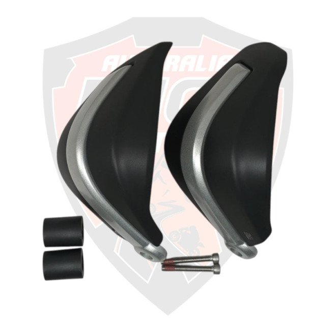 Hand Guard Kit Royal Enfield Black Adventure Handguards # 1990211