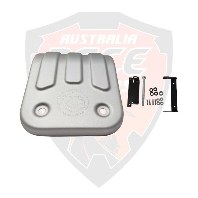 Silver Sump Guard Royal Enfield 350 Hunter # KXA00127