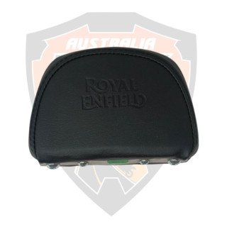 Black Passenger Backrest Pad Royal Enfield Hunter 350 # KXA00158