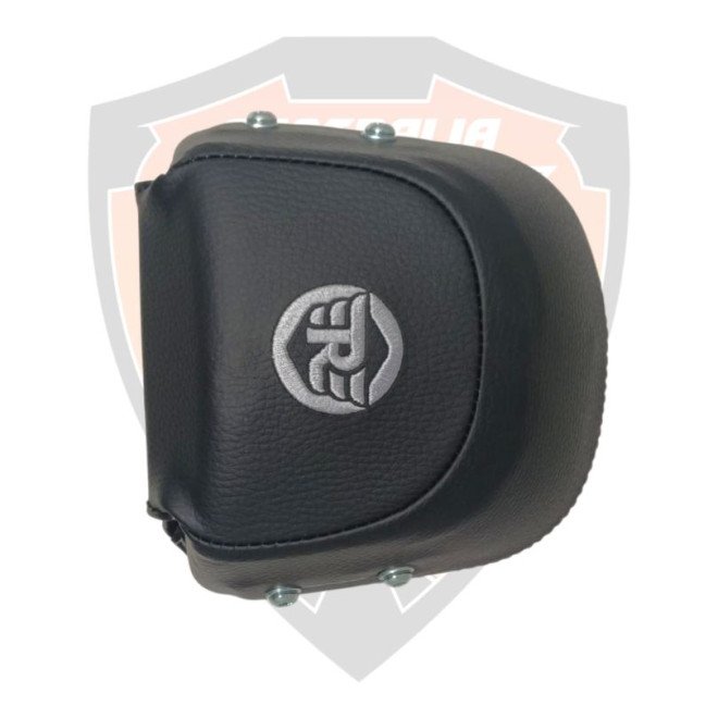Black Passenger Backrest Pad Royal Enfield 650 Super Meteor # KXA00208