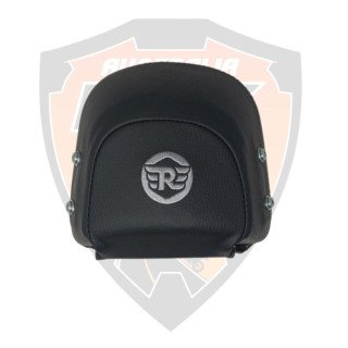 Black Passenger Backrest Pad Royal Enfield 650 Super Meteor # KXA00208